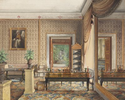 The Study of Prince Karl of Prussia by Eduard Gaertner